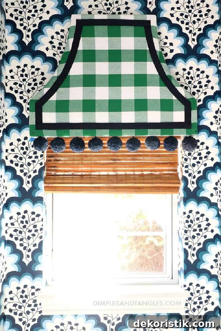 DIY Window Decor Ideas: Step-by-Step Tutorials 11 pagoda style upholstered cornice