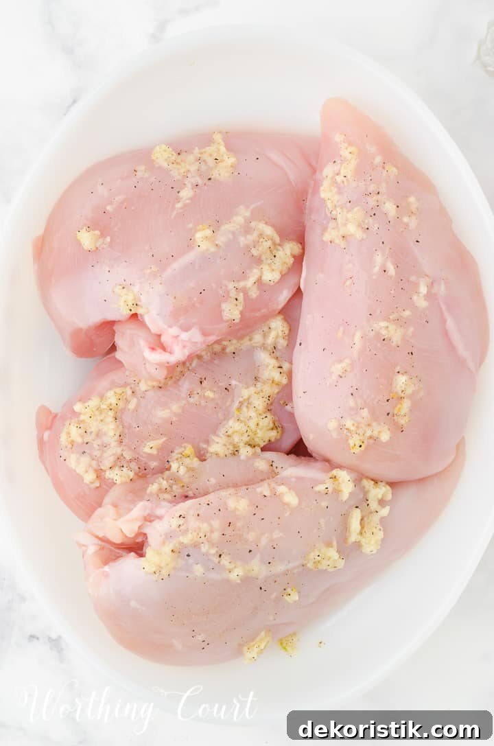 raw chicken breast