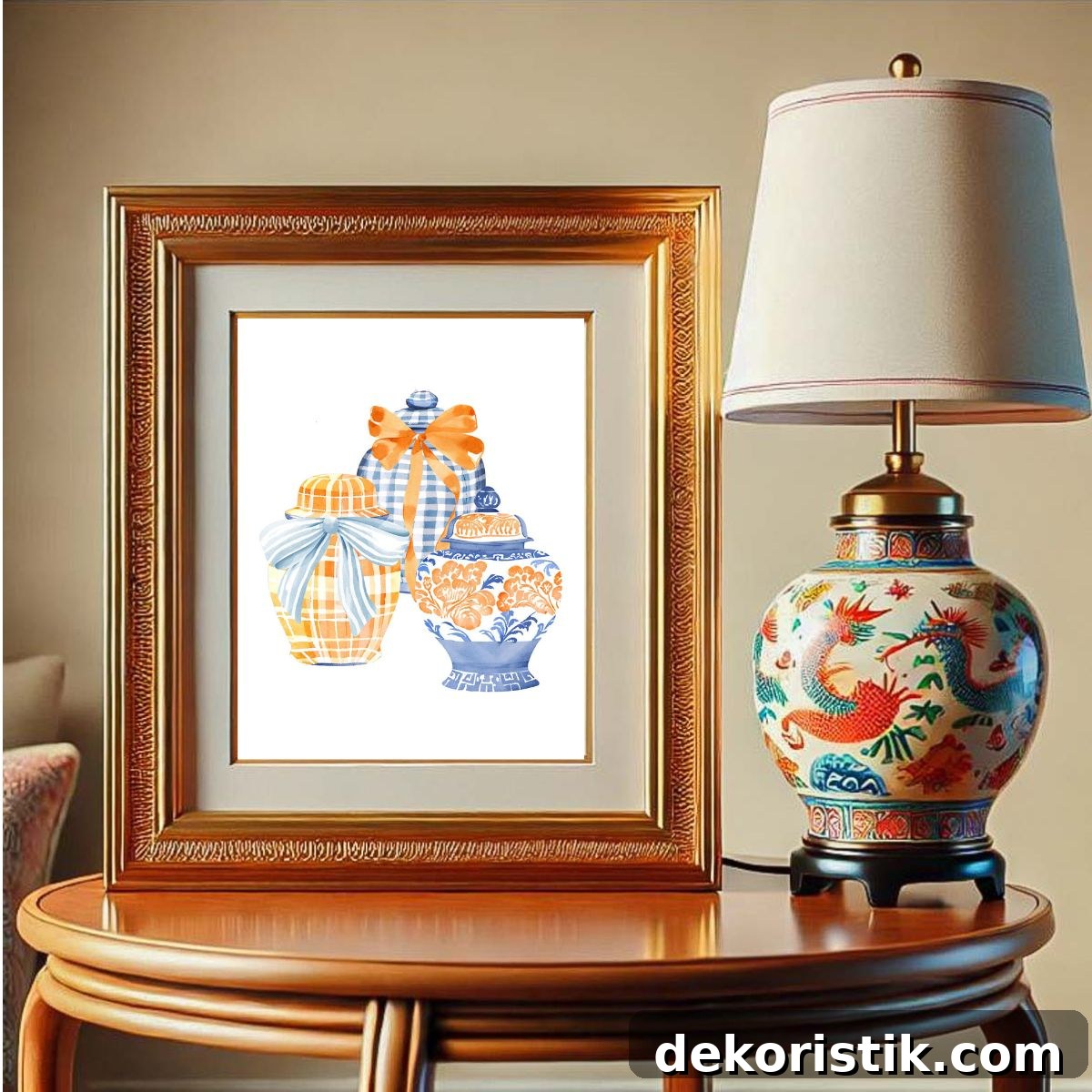free fall printable styled with decor