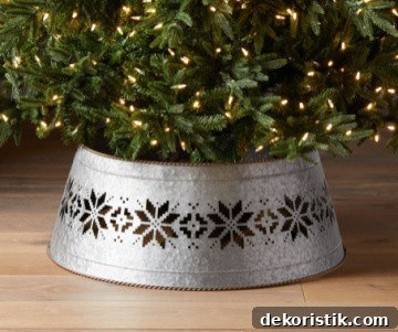 metal tree collar
