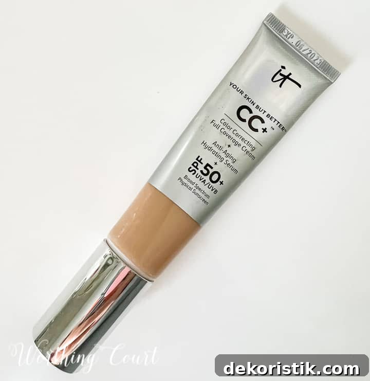 tube of cc makeup
