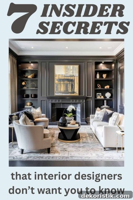 Pinterest graphic for the 7 Principles of Interior Design