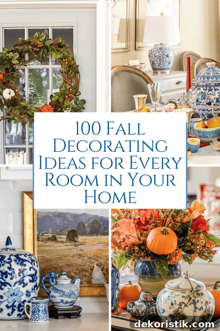 Transform your home this season with 100 fall decorating ideas. From centerpieces and wreaths to vignettes and porch decor, find cozy inspiration you will love.