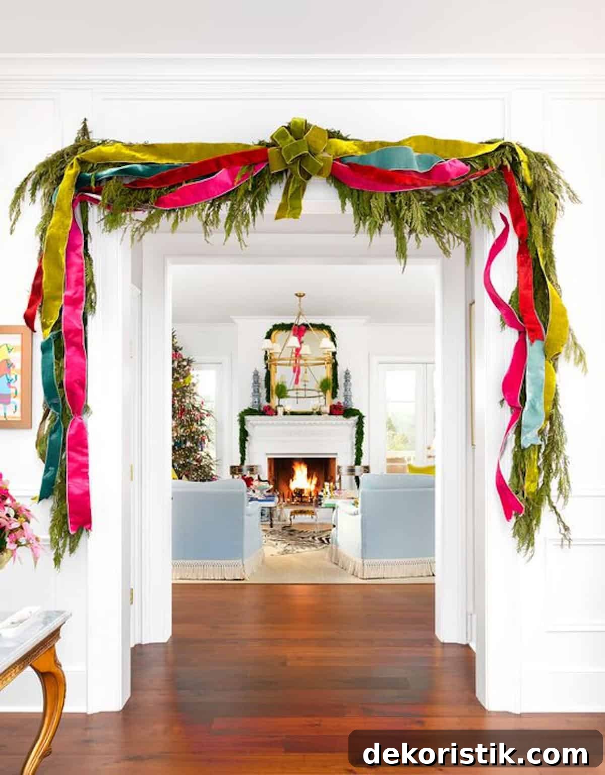 decorating with garlands