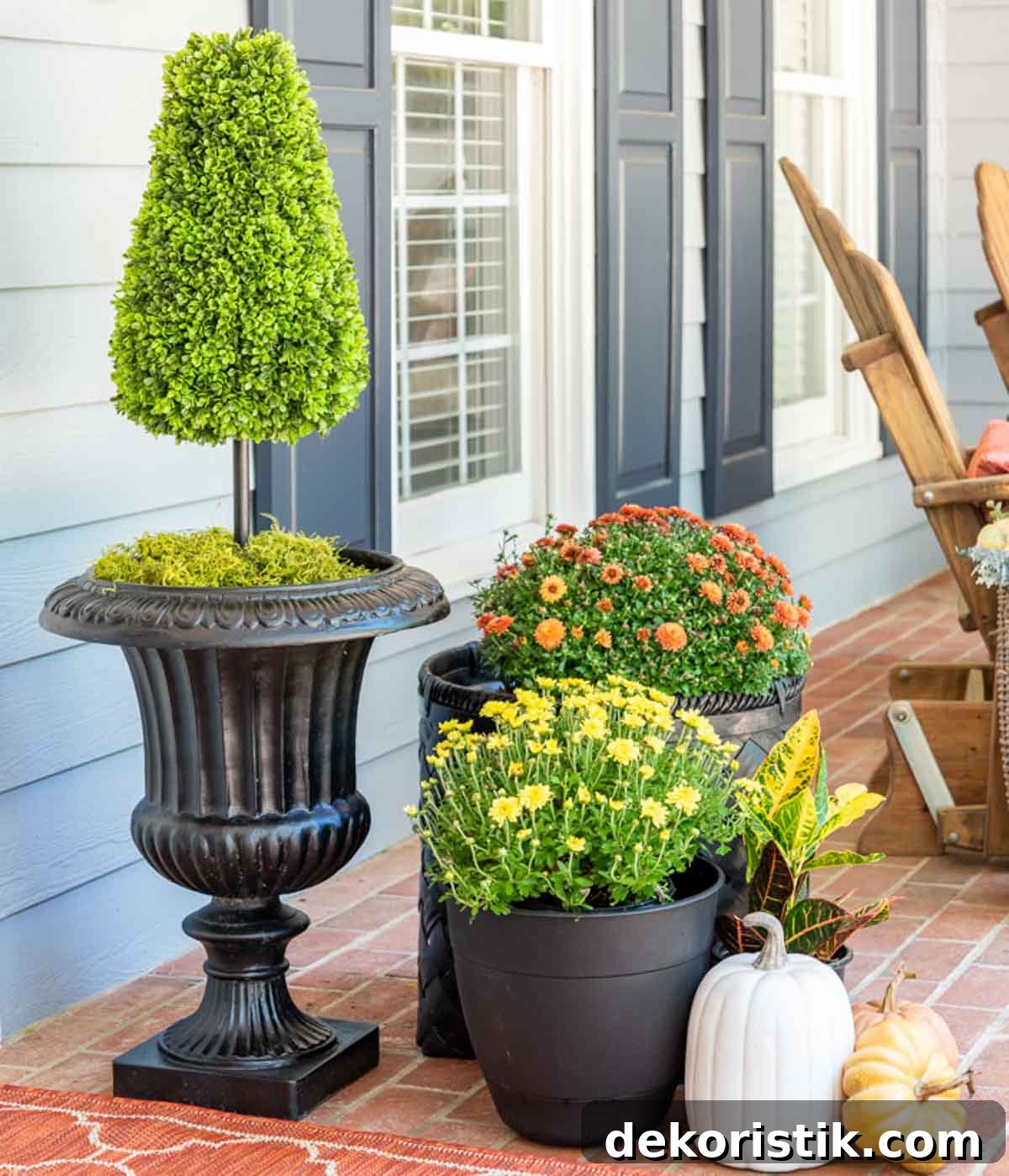 graphic for fall decorating formulas