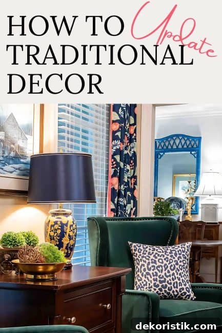 how to update traditional decor pin