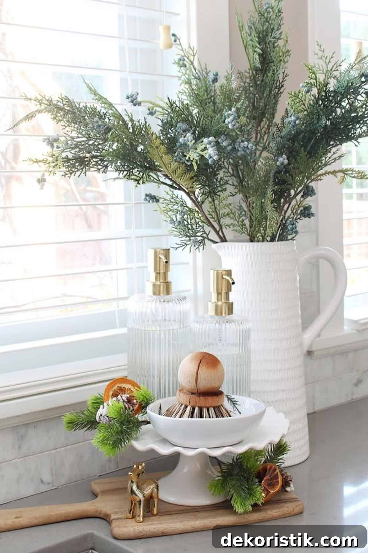 kitchen arrangement idea near sink