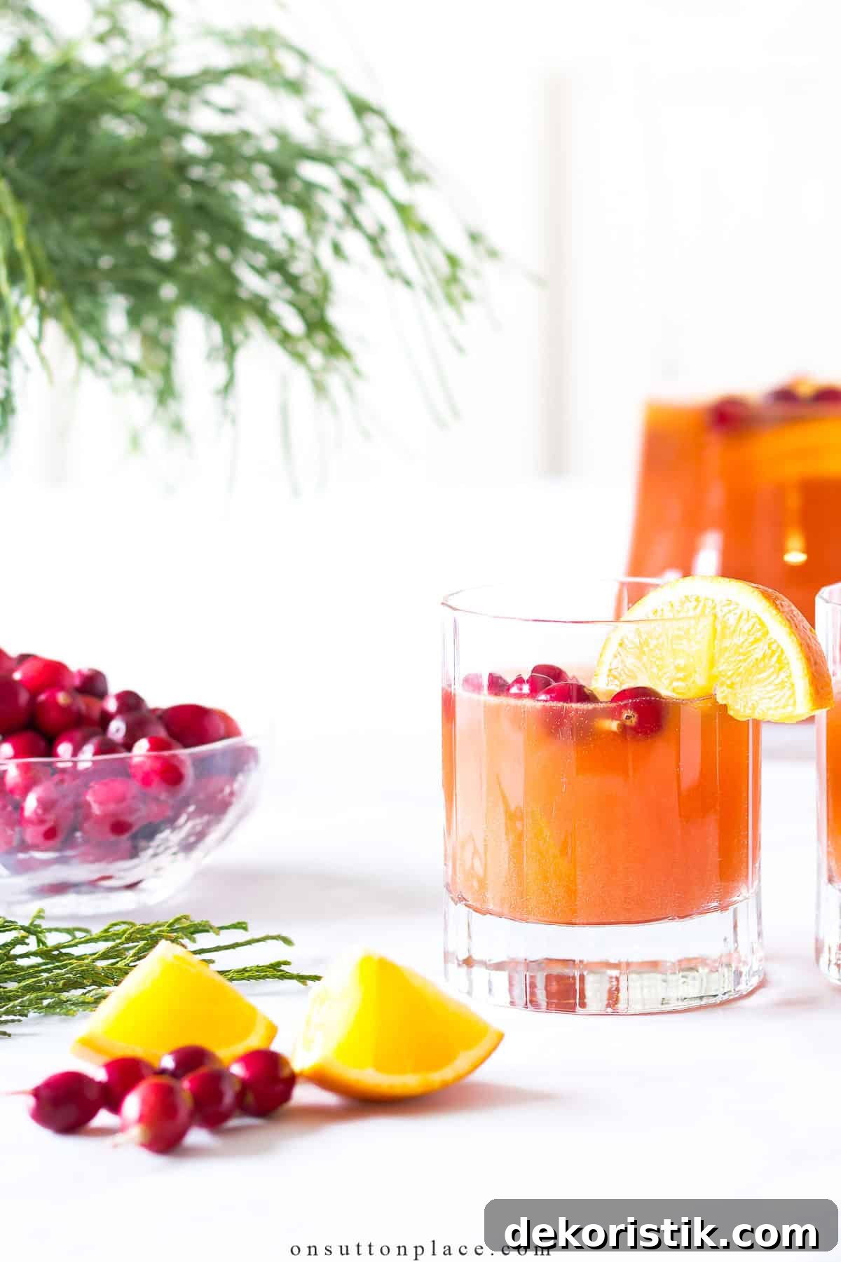 Christmas cocktails