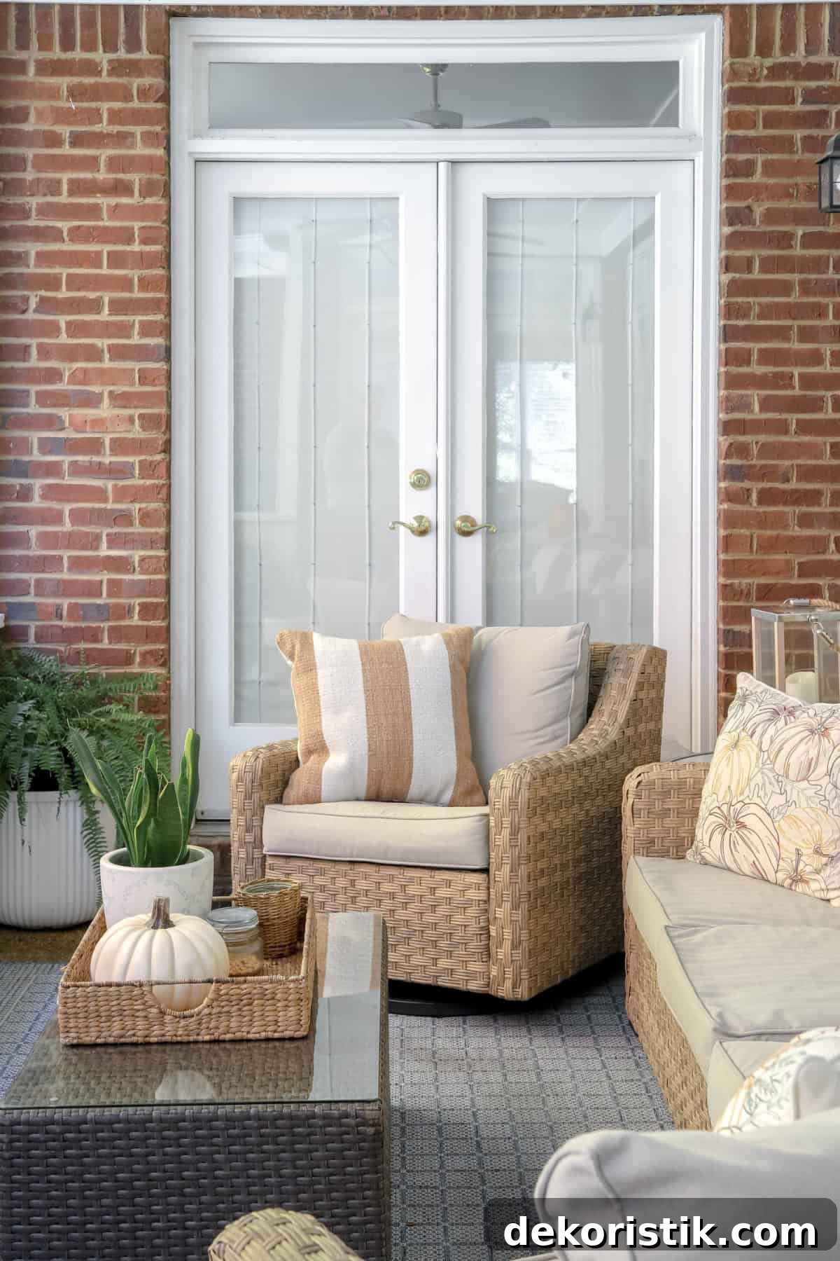 Outdoor fall decor inspiration