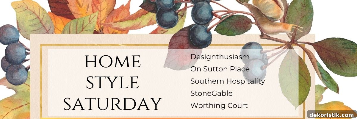 HSS - Home Style Saturday Banner Graphic