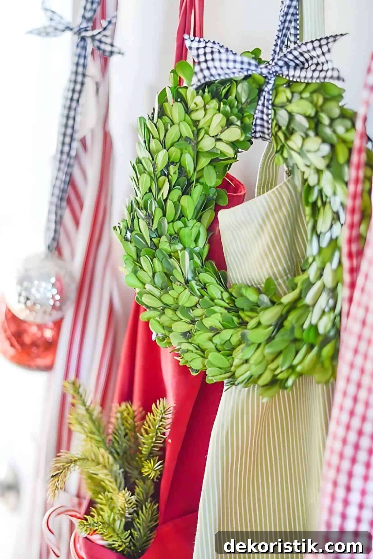 Holiday Decorating Ideas to Make Your Home Merry and Bright 6 Small holiday vignette with warm lighting and ornaments