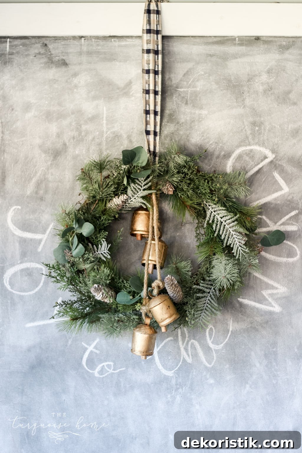 Winter Wreath with Bells
