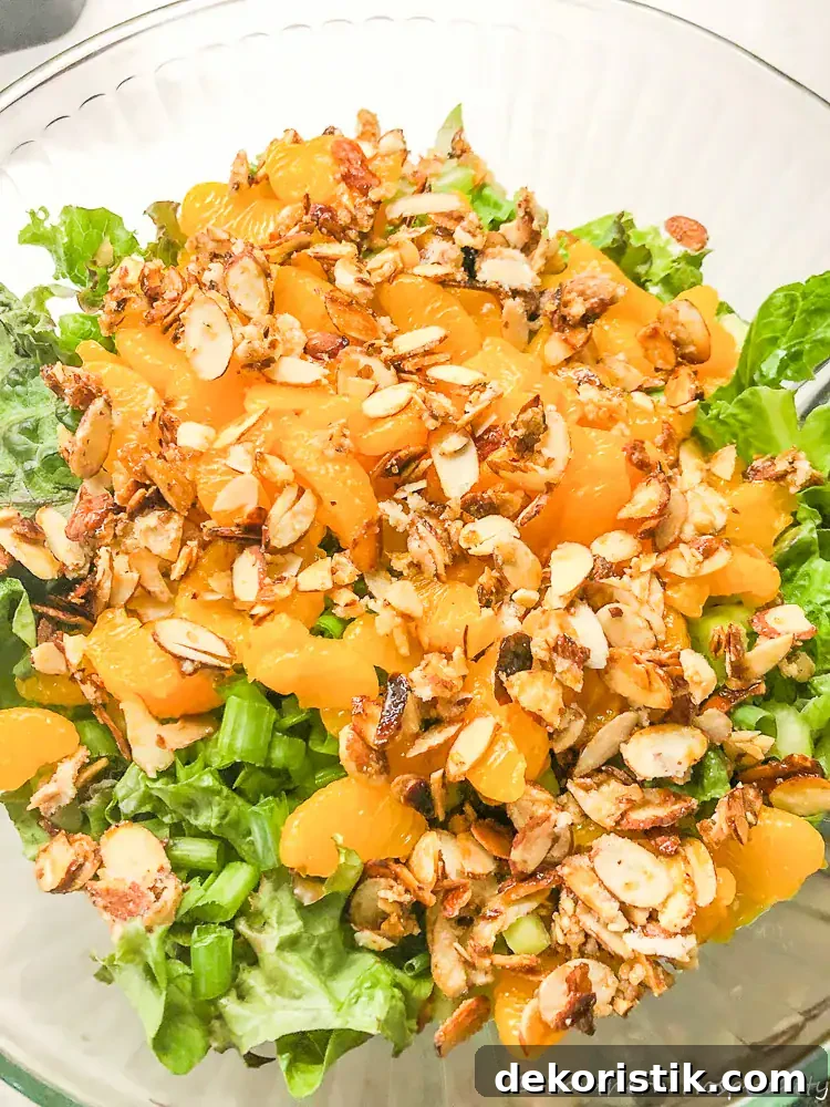 Mandarin Orange Tossed Salad