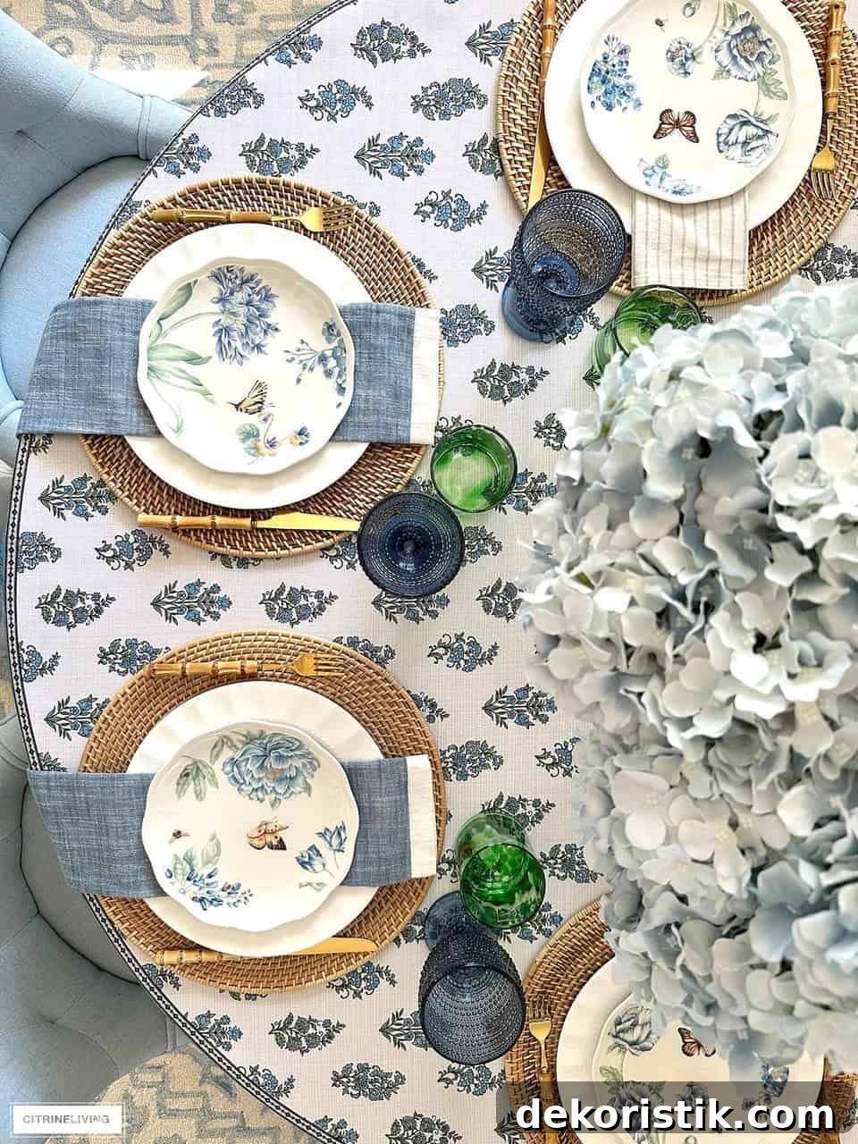 Spring Decor Ideas to Welcome the Season in Style 5 Spring Tablescape