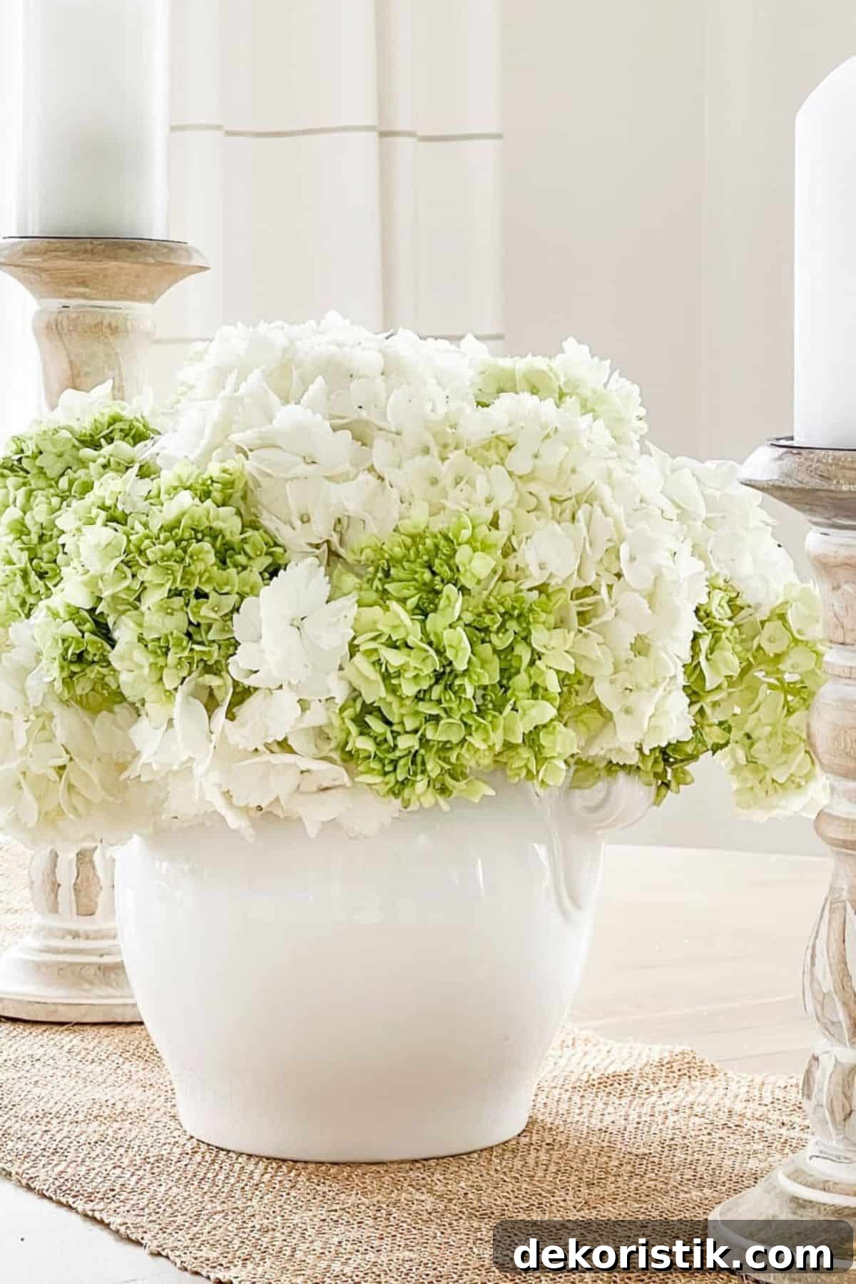 Summer Home Decor Ideas to Refresh Your Space 3 Keep hydrangeas fresh longer
