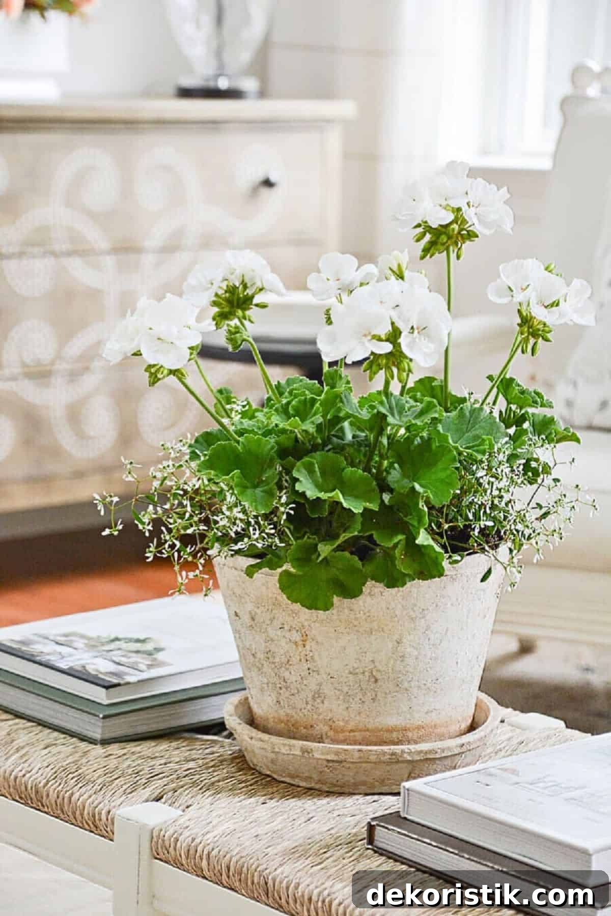 Indoor Blooming Plants in Summer