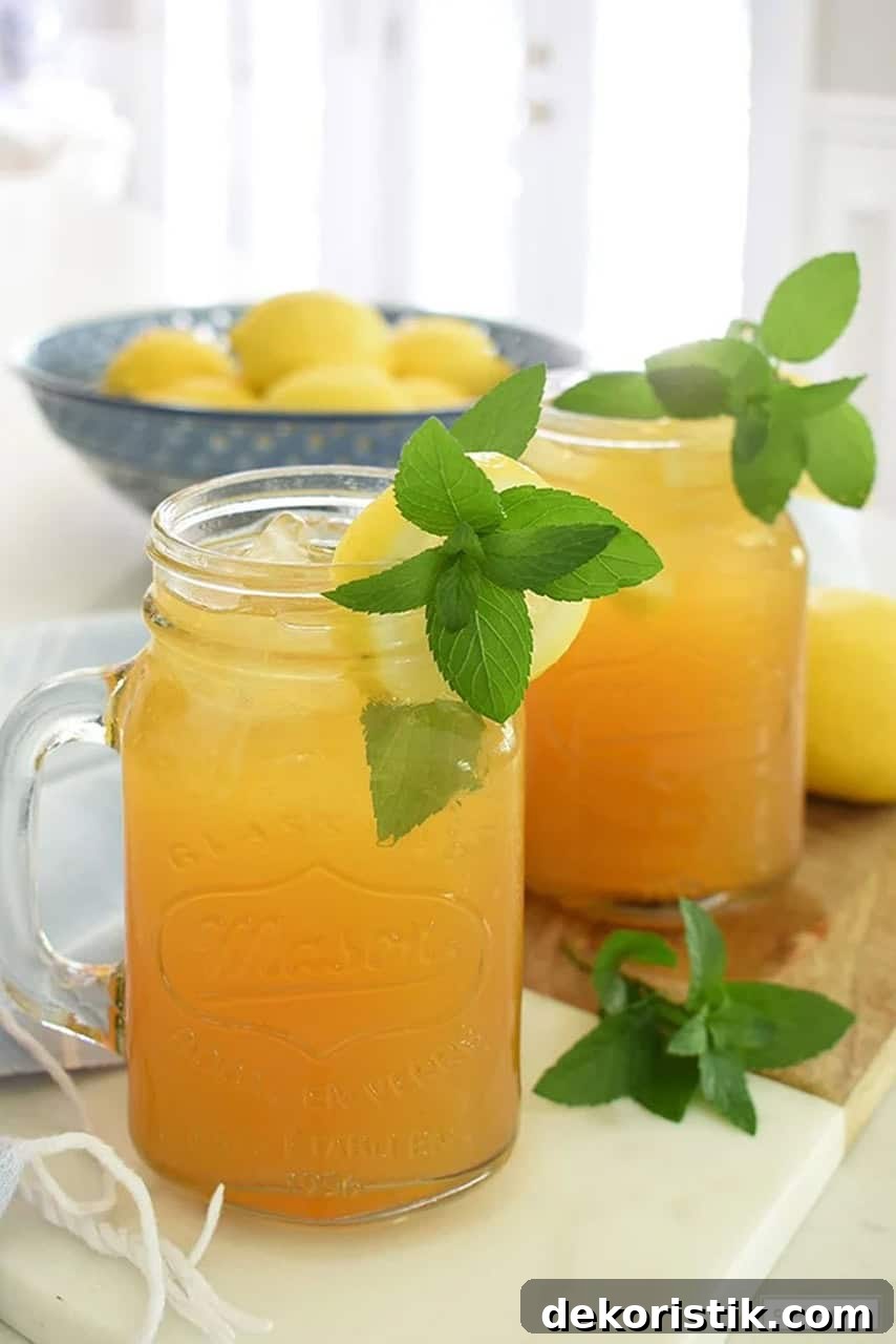 Refresh Your Home with Timeless Decor Ideas 3 sweet tea with lemon