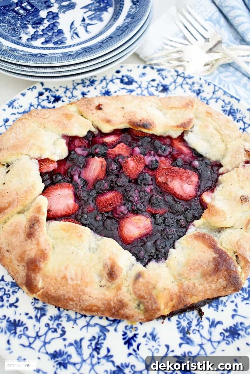 Home Decor Ideas to Enjoy Now and Through Fall 3 Berry Crostata
