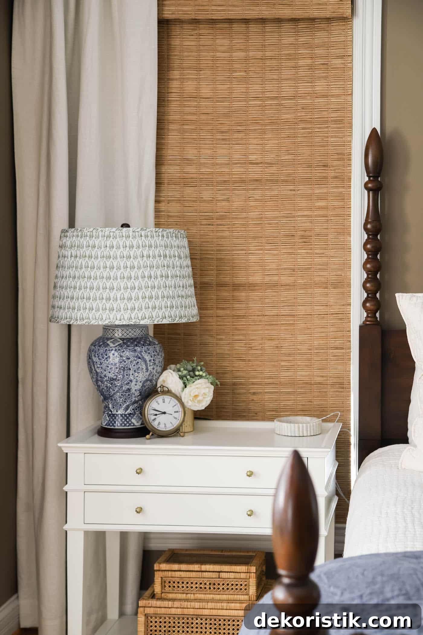 Home Decor Ideas to Enjoy Now and Through Fall 7 Choosing Bamboo Shades