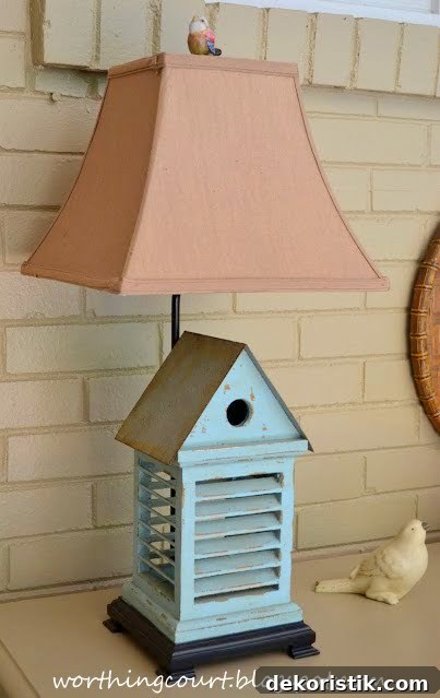 birdhouse lamp