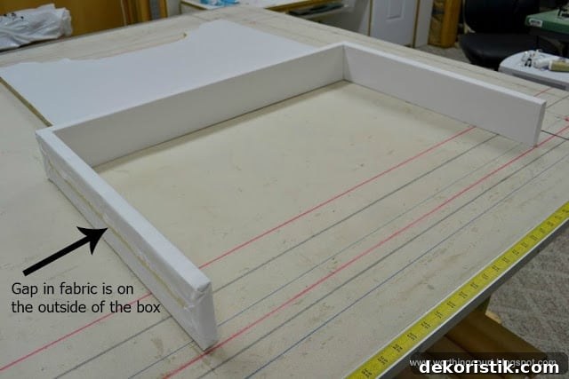 Assembling the cornice
