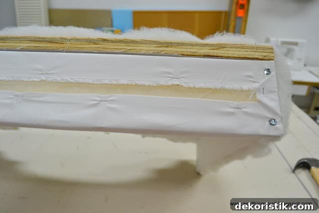 Cornice topside view