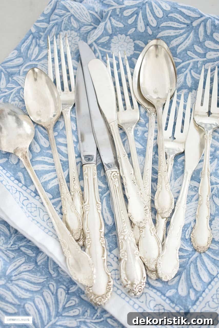 Fall Home Refresh: Cozy Decorating Tips 7 How to clean silver