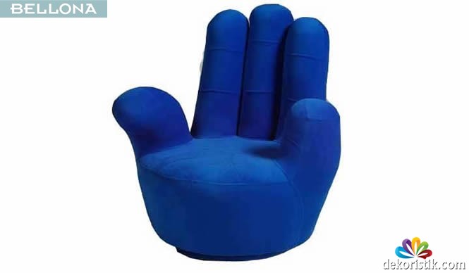 bellona mobilya finger sofa dark blue